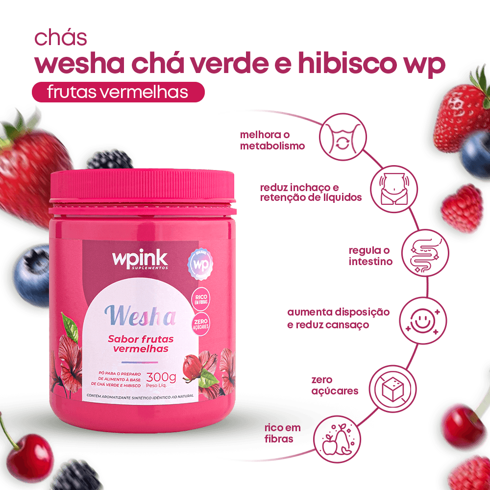 Kit Completo de Suplementos Wpink: Cabelos, Unhas, Treino, Sono, Colágeno e Whey